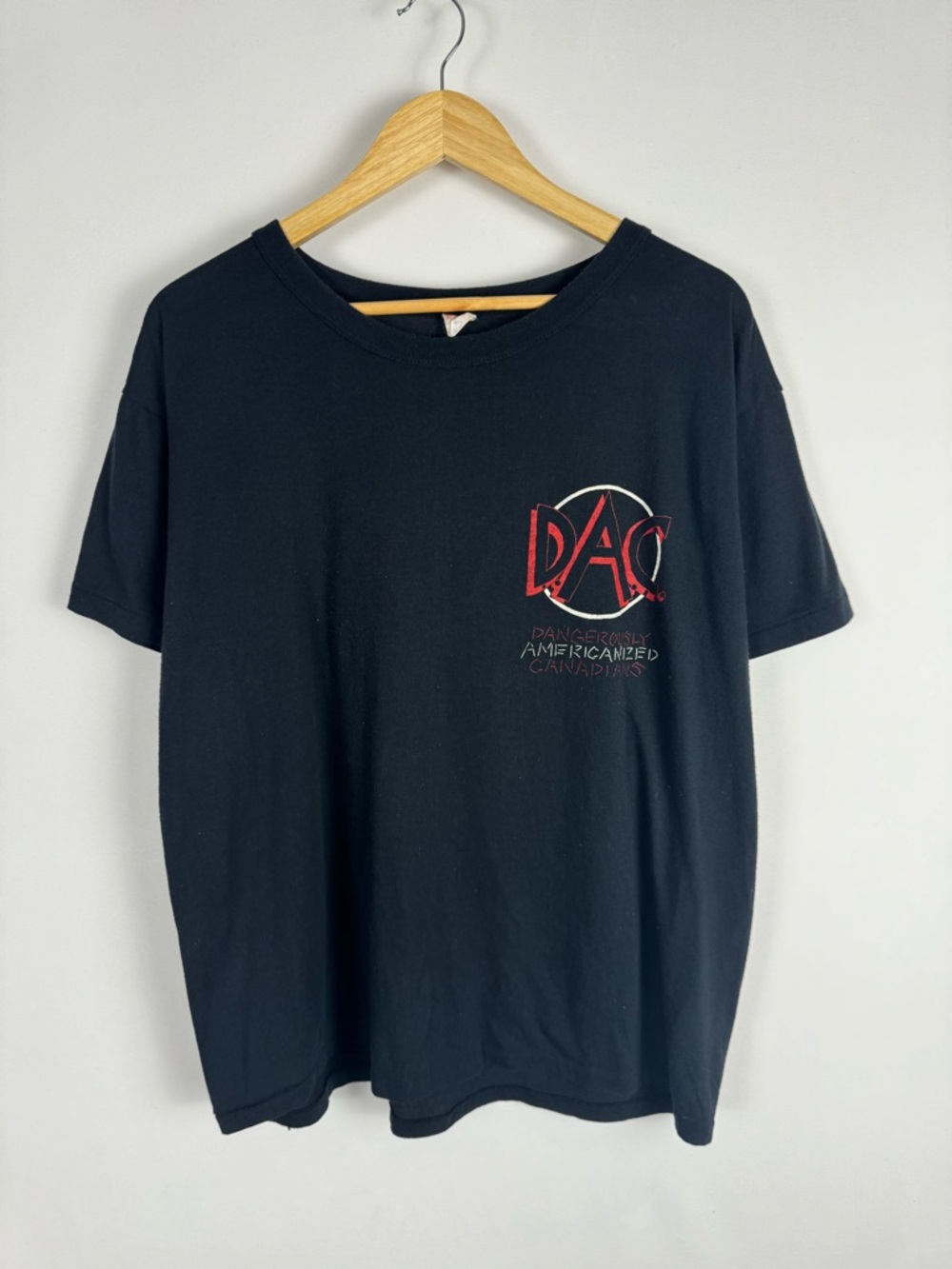 Vintage 80s Dangerously Americanized Canadians Shirt - Picture 3 of 6